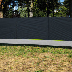 Windbreak with 3 elements 500x140 cm