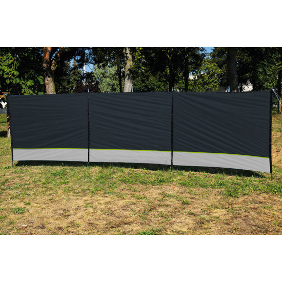 Windbreak with 3 elements 500x140 cm