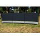 Windbreak with 3 elements 500x140 cm