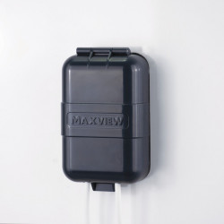 Outdoor socket with F-connector & 3m cable