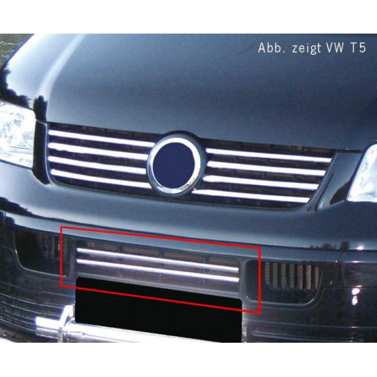 VWT5 bumper front. Edel 2-piece