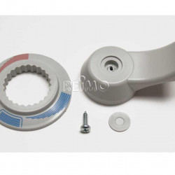 Rotary lever for single-lever mixer