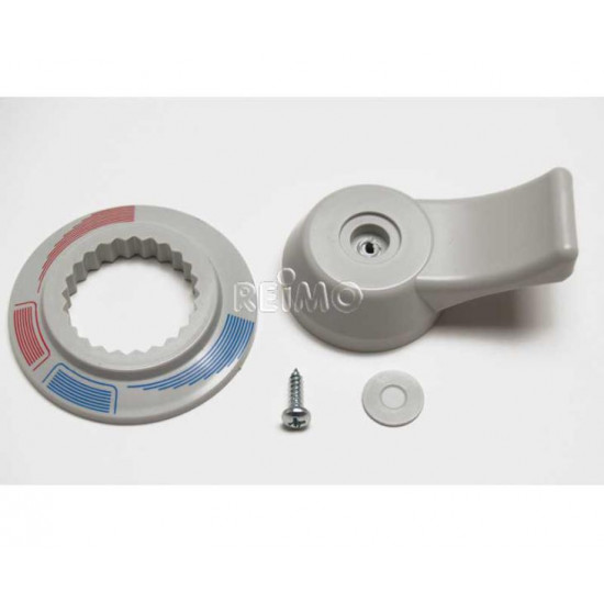 Rotary lever for single-lever mixer