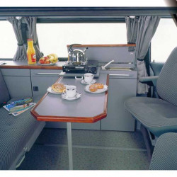 Luxury table glide rail - 1000 mm