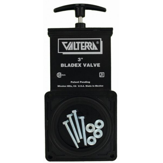Wastewater valve 3"