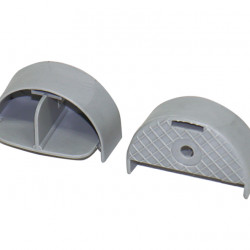 End cap. Lifting table 2pcs. grey
