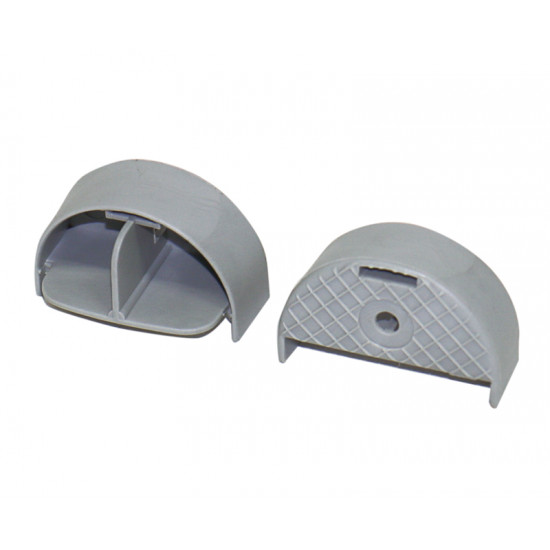 End cap. Lifting table 2pcs. grey