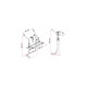 Carry-Bike for VW T5 with tailgate - Silver