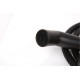 Shower set with shut-off valve - matte black