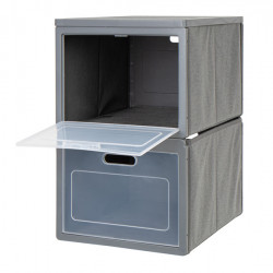 Folding cupboard Box 2 - Camping cupboard with 2 compartments