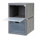 Folding cupboard Box 2 - Camping cupboard with 2 compartments