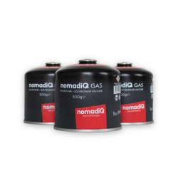NomadiQ 500g gas cartridge – pack of 3