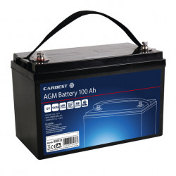 Carbest Deep Cycle AGM Power Line Battery 100Ah