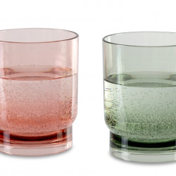 OLBIA – stackable water/juice glasses
