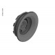 Very Low Bushings for Panel Mounting, 100 pcs.