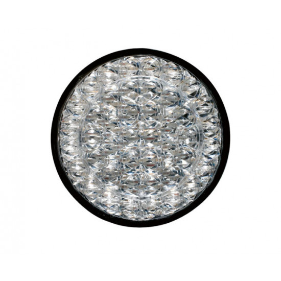 LED flashing light Cat1+2 12V, 3W IP67 500 mm cable clear