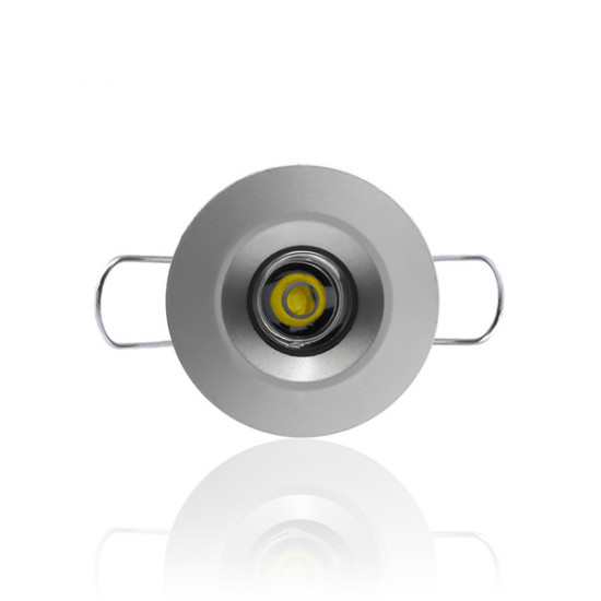 LED recessed spotlight made of aluminum
