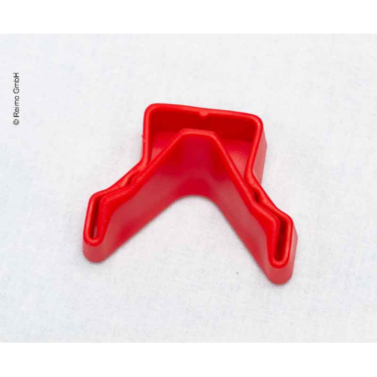 End cap bicycle rail