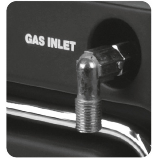 Portable gas water heater - 50 mbar