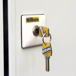 HEOSafe auxiliary lock, keyed alike