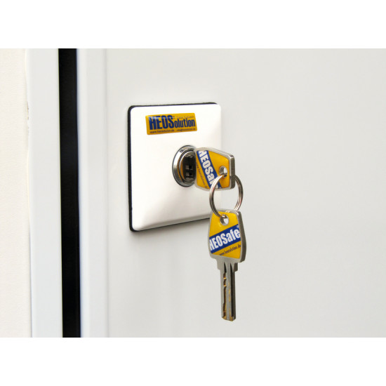 HEOSafe auxiliary lock, keyed alike