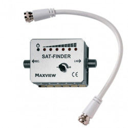 SAT finder with 3 LED display