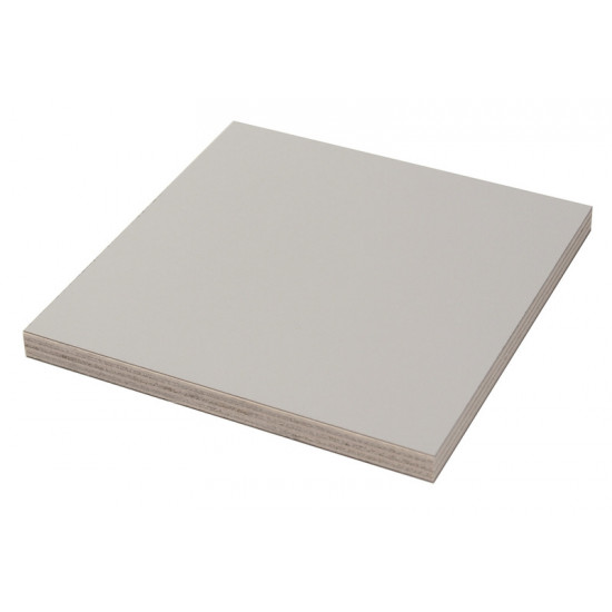 Furniture panel, light grey - poplar laminate