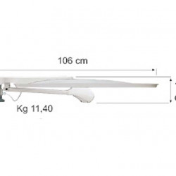 Voyager Digimatic 65 satellite system with DSF90E/HD and mast