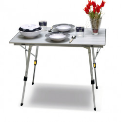 Bali aluminum roll-up table
