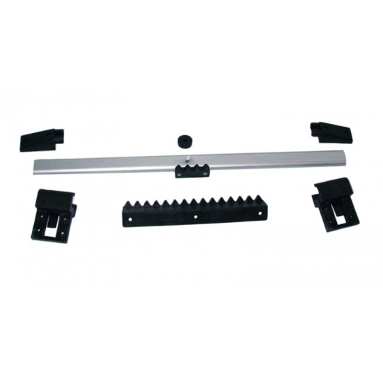 Stilo table glide rail - silver - 950 mm