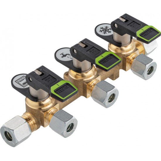 Manifold block - Standard - Quick-connect valve