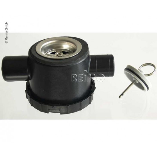 39mm siphon with stainless steel strainer for wastewater system