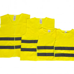 Family safety vest set - Yellow