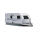Floor skirt for caravans