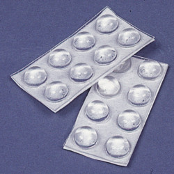 Round noise damper, 11x5mm, 16 pcs.
