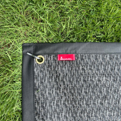 Awning carpet Dawn - dark grey - 250 x 270 cm