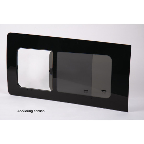 W1175x H534 mm Long wheelbase Back left Sliding window for Citroën Jumpy 3 / Spacetourer and similar models from 2016 onwards