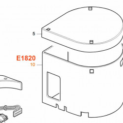 Casing for 14-liter boiler