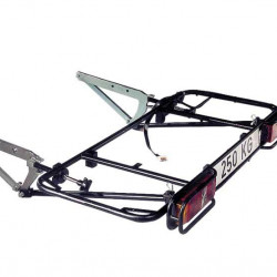 Cate rear base carrier 800 x 1400 mm - motorcycle carrier