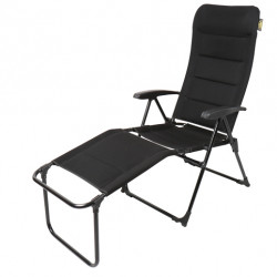 Leg rest MALAGA MESH, suitable for 910942, black, 3D mesh