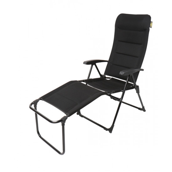 Leg rest MALAGA MESH, suitable for 910942, black, 3D mesh