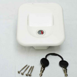 Water filling flap (pure white)