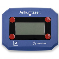 Electronic parking disc