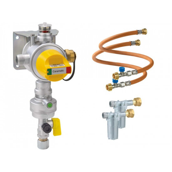 Caramatic DriveTwo-Set 30 mbar - Vertical installation