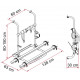 Rear carrier Carry Bike UL for 2 bikes
