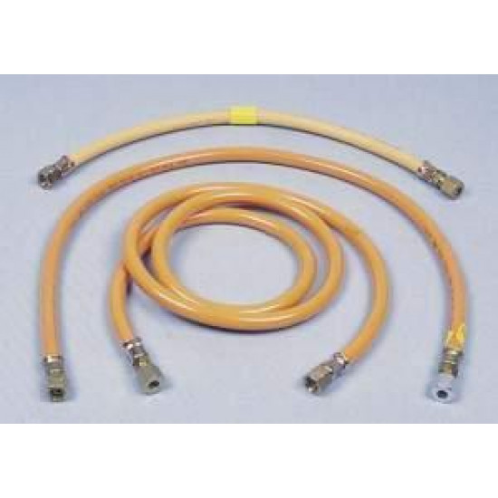 Gas hose 3 m - 1/4" left-hand thread on both ends