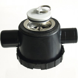 39mm siphon with stainless steel strainer for wastewater system