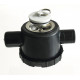 39mm siphon with stainless steel strainer for wastewater system