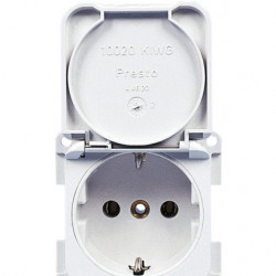 Country-specific flush-mounted sockets 230V/250V