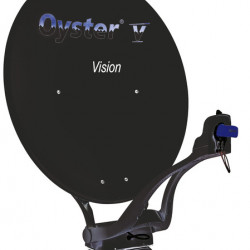 Ten Haaft Oyster V85 Vision Satellite System Single Skew, Anthracite